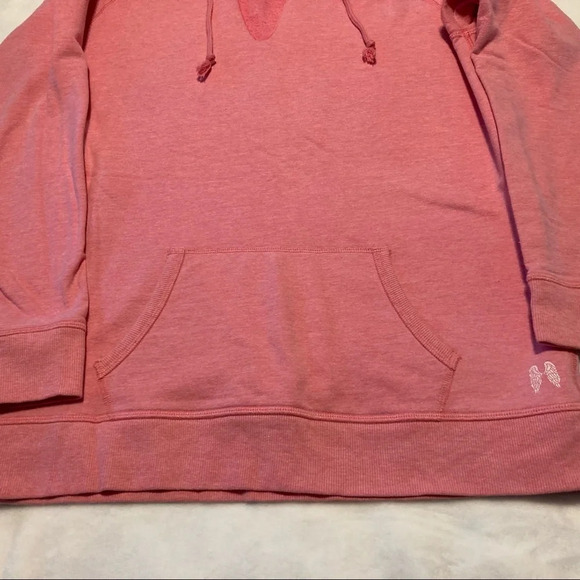 Victoria’s Secret Logo Back Hooded Sweatshirt M - Picture 4 of 12